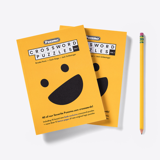 Puzzmo Crossword Puzzles: Vol 1 (pack of 2 identical books)