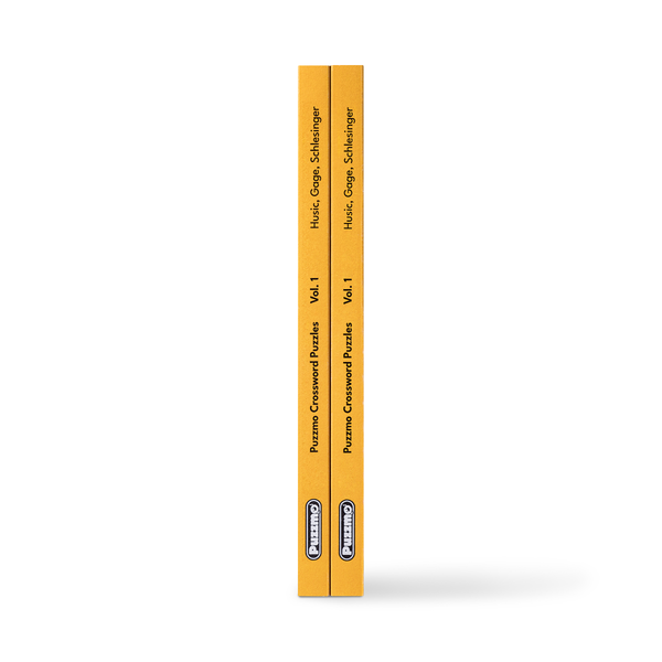 Puzzmo Crossword Puzzles: Vol 1 (pack of 2 identical books)
