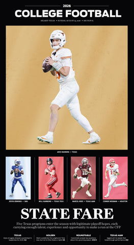 Houston Chronicle 2026 Texas College Football Special Section – Pre-Order