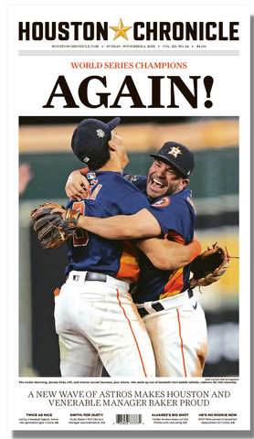 2022 "AGAIN!" Frameable High Gloss Front-Page Reproduction (11"x22")