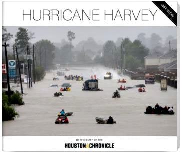 Hurricane Harvey Hardcover Book